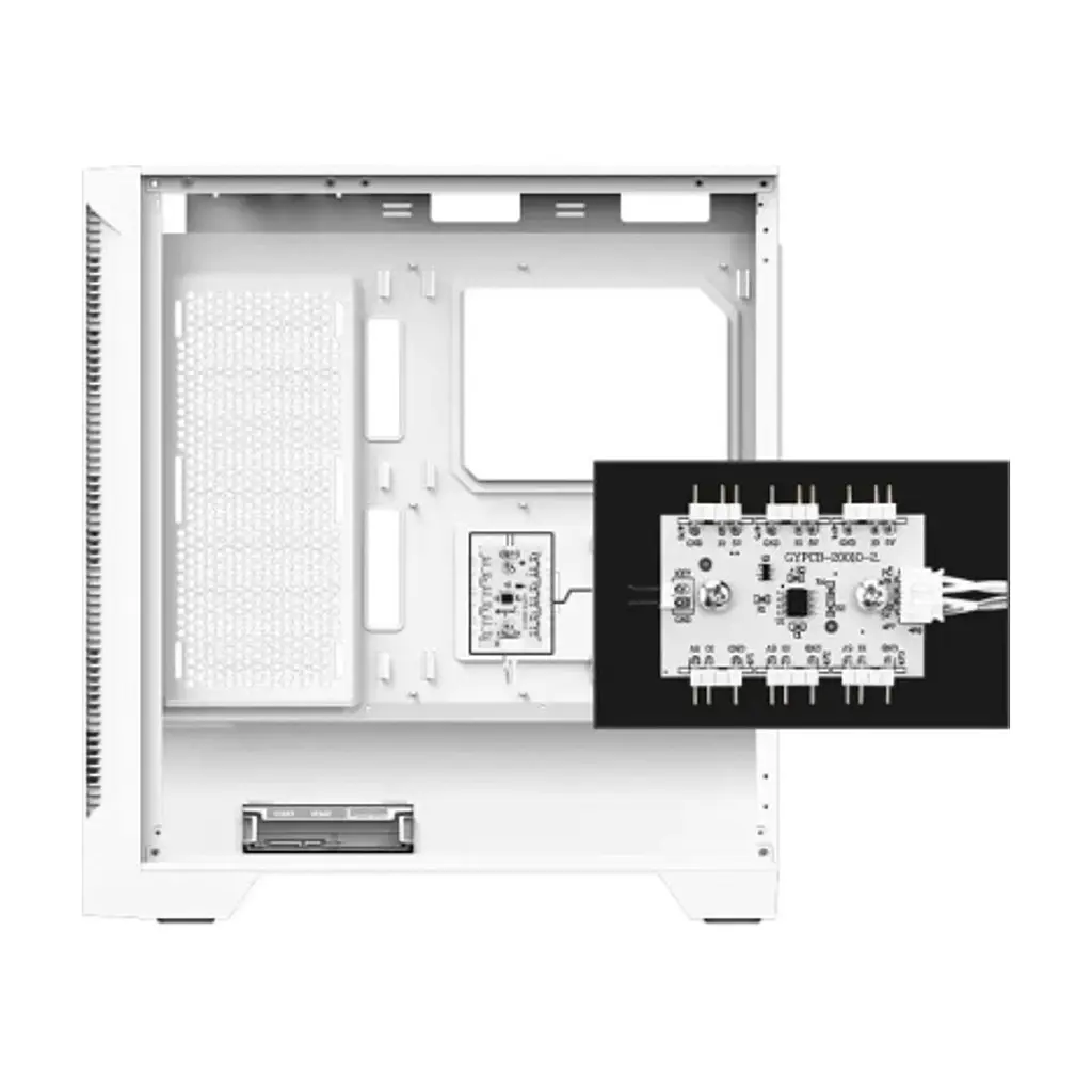 Корпус для ПК MSI MAG FORGE 320R AIRFLOW WH - фото 2