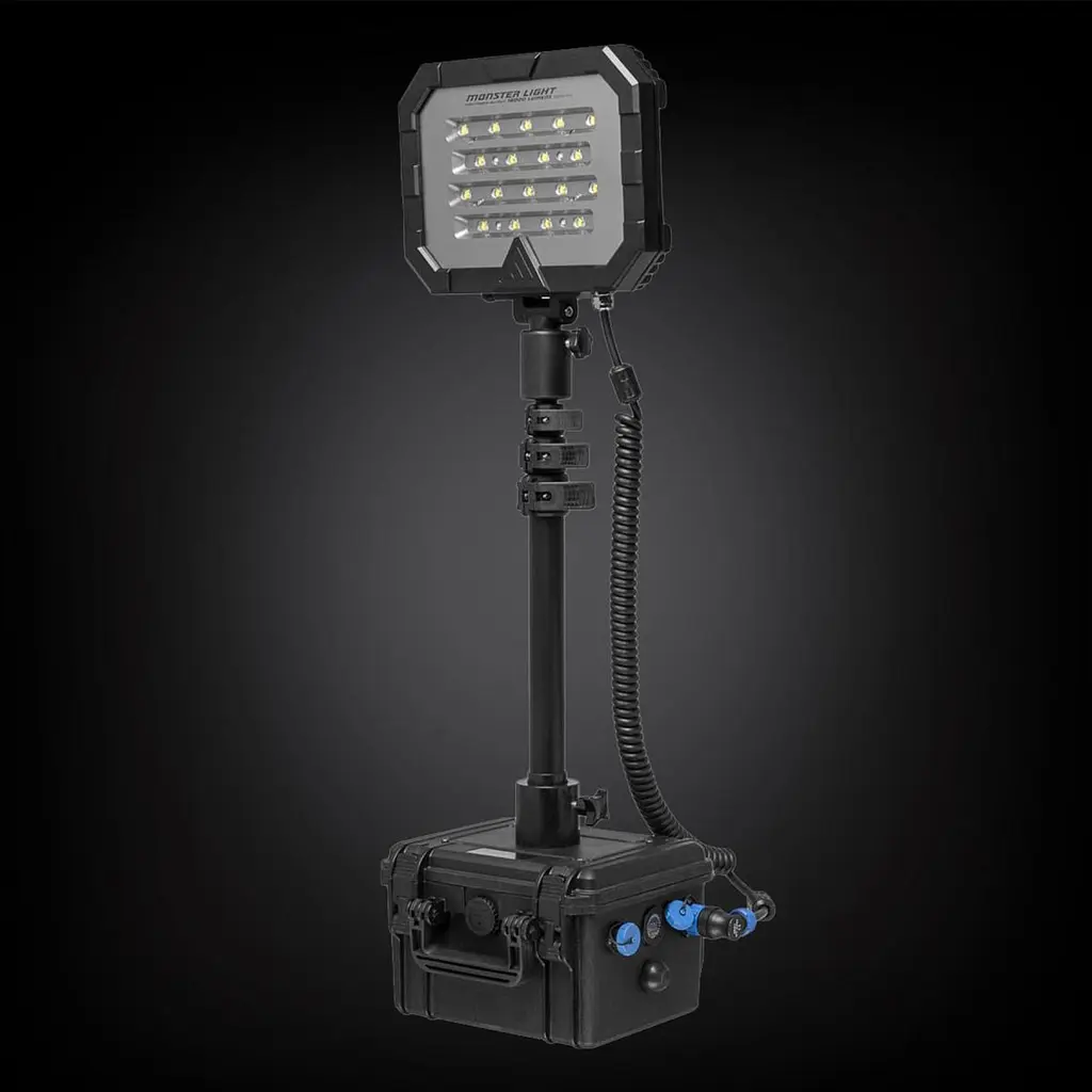 Прожектор професійний Mactronic Monster Light Mini (18 000 Lm) Recharg (PFL0151-E) - фото 3