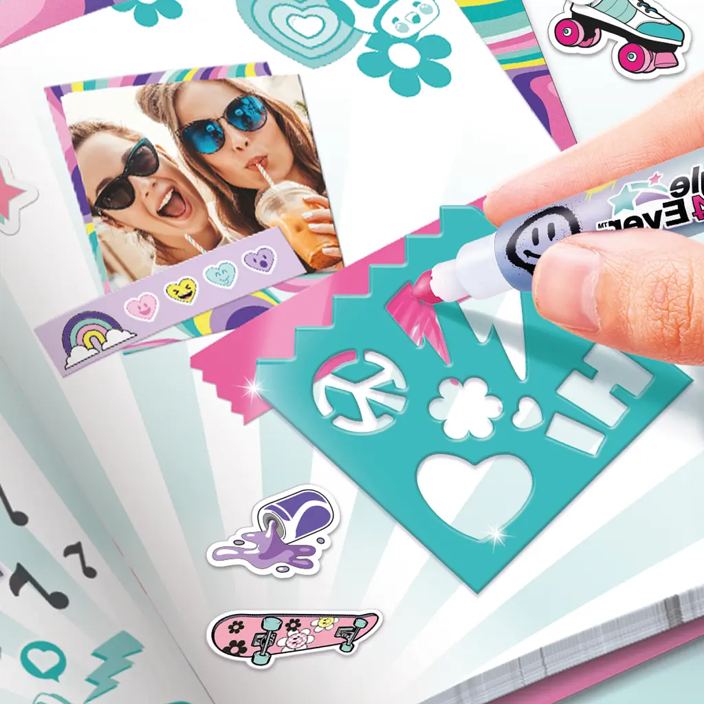 Набір DIY Style 4 Ever Cкрапбукінг Щоденник для таємниць CanalToys Art.OFG298 - фото 10