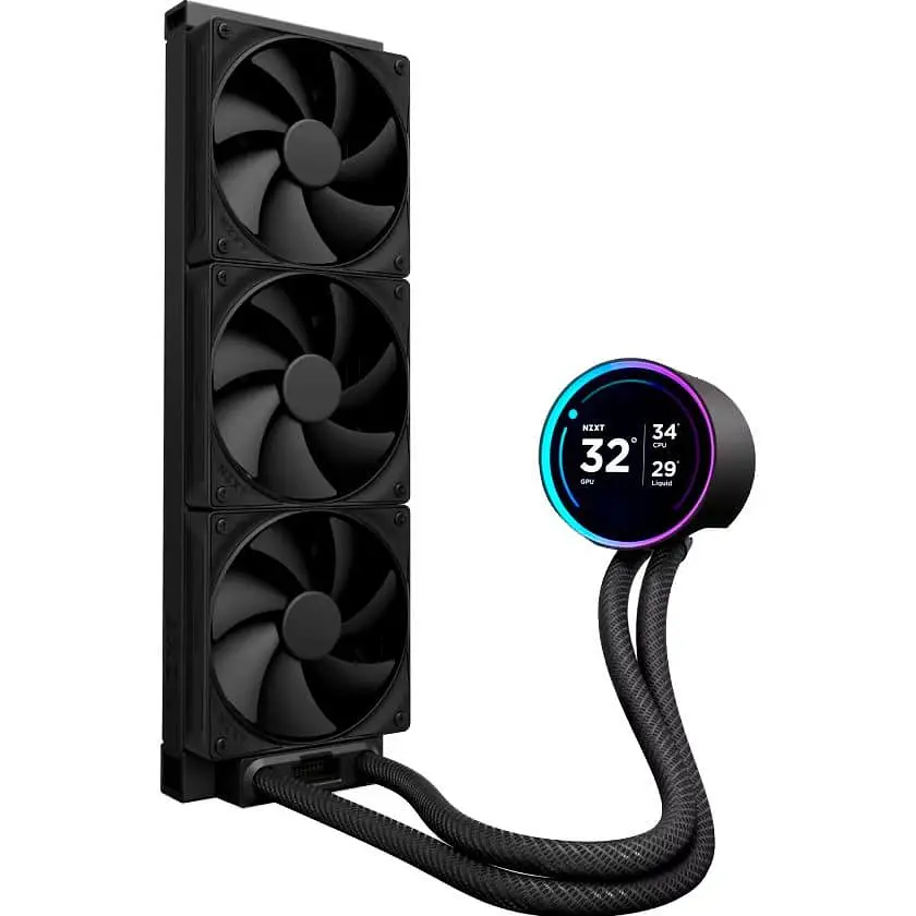 СВО NZXT Kraken Elite 360mm Black (RL-KN36E-B2) - фото 2