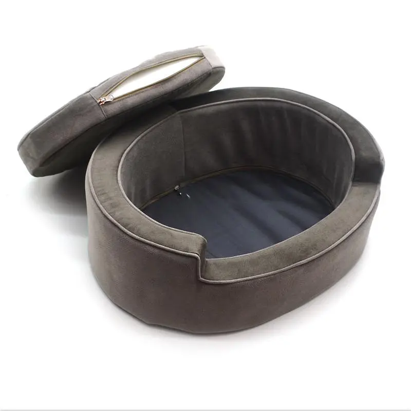 Диван для собак та котів Zoo-hunt Елегант коричневий №0 40х50х22 см (ZH49708258/19577396) - фото 3