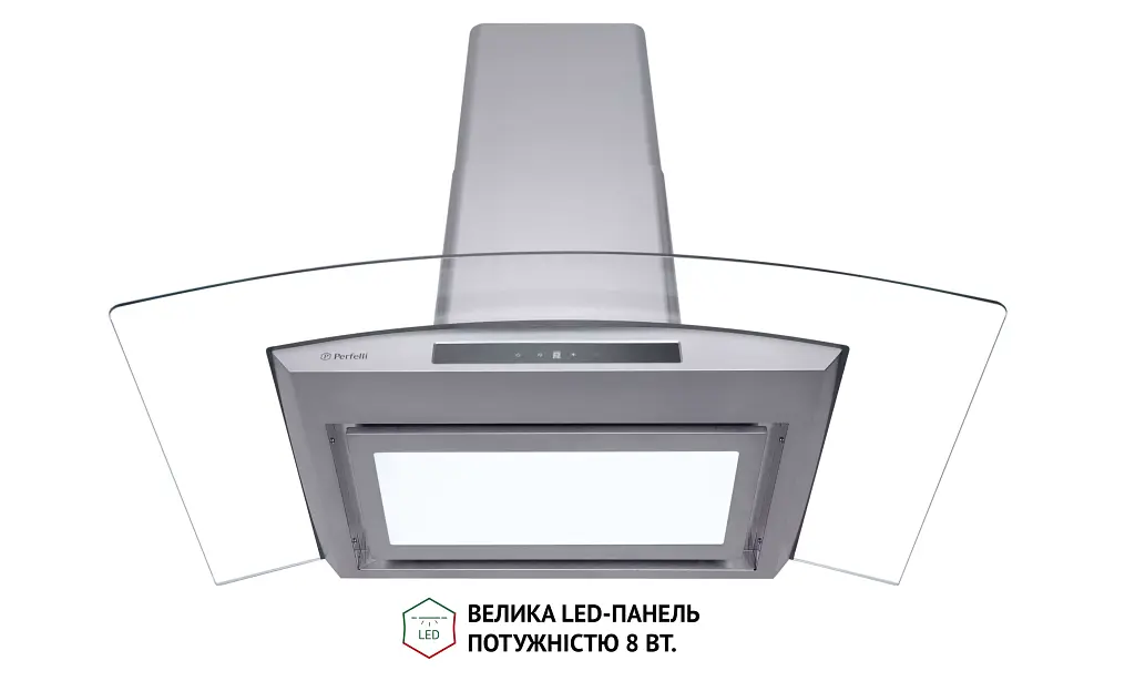 Вытяжка декоративная со стеклом PERFELLI TG 9635 I 1000 LED - фото 4