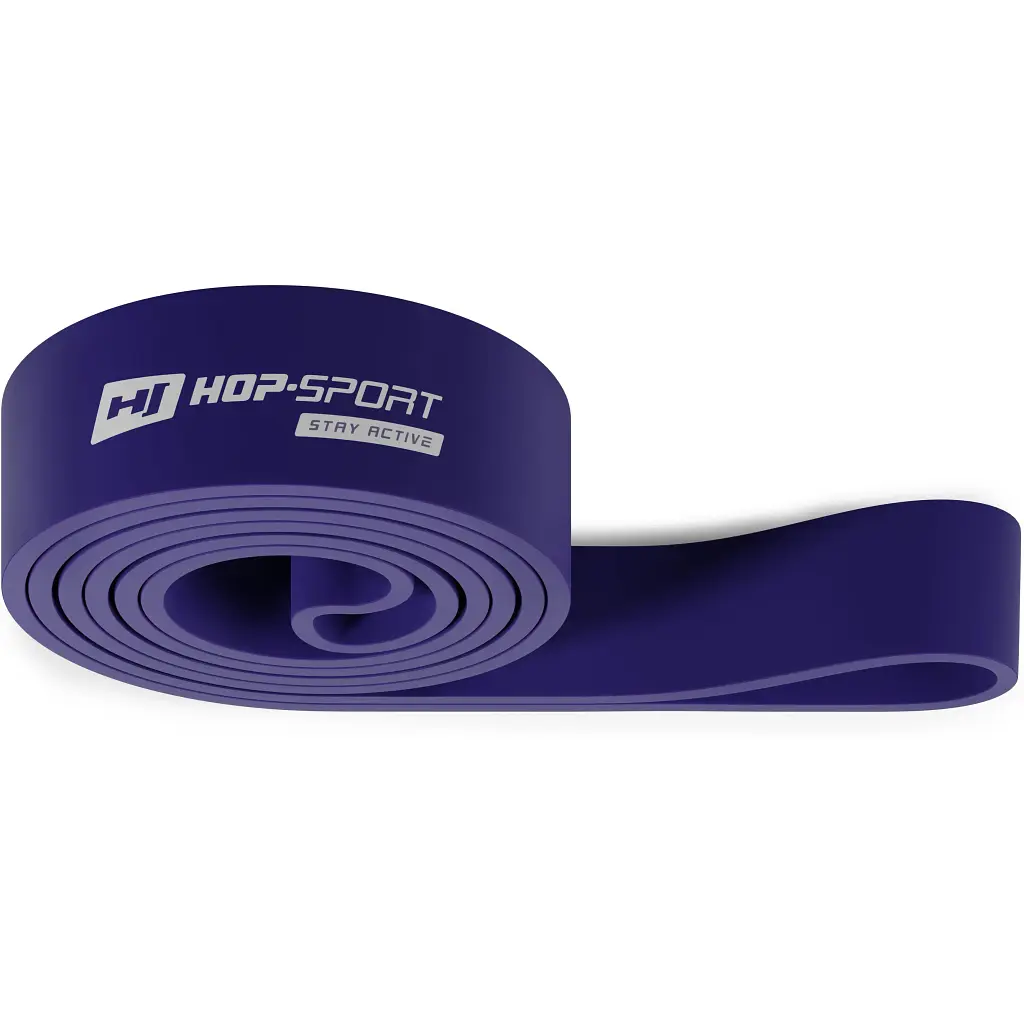 Резинка для фитнеса Hop-Sport 16-39 кг HS-L032RR фиолетовая - фото 3