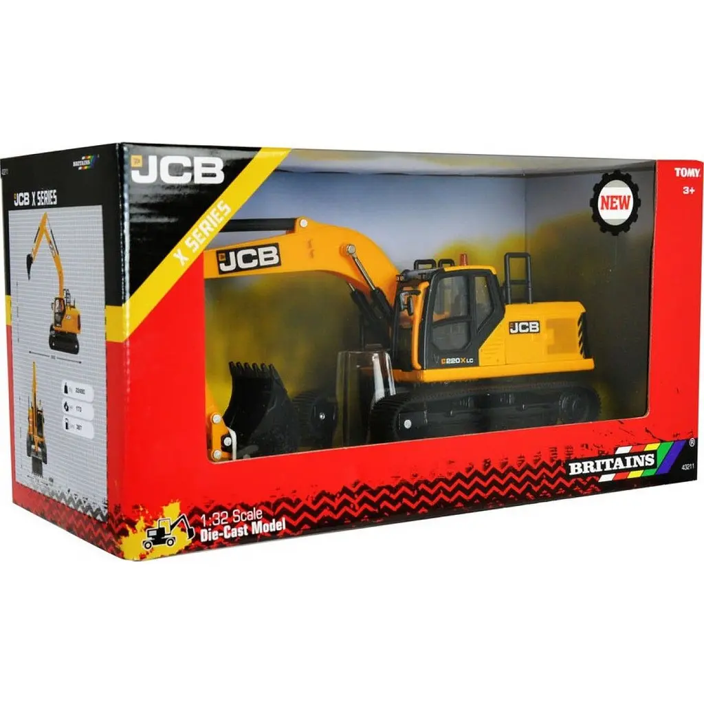 Модель Britains Екскаватор JCB C220XLC 1:32 (43211) - фото 7