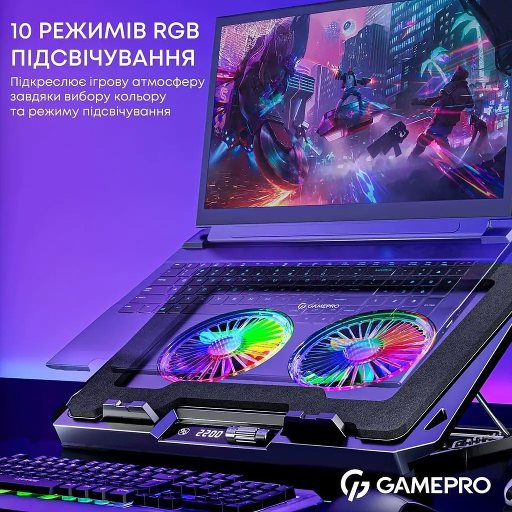Підставка для ноутбука GamePro (CP910) - фото 11
