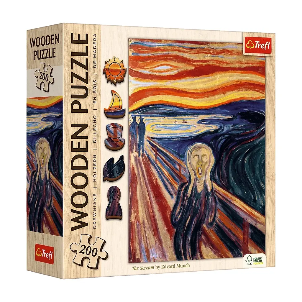 Пазл Trefl Wooden Крик 200 елементів (5900511202526)