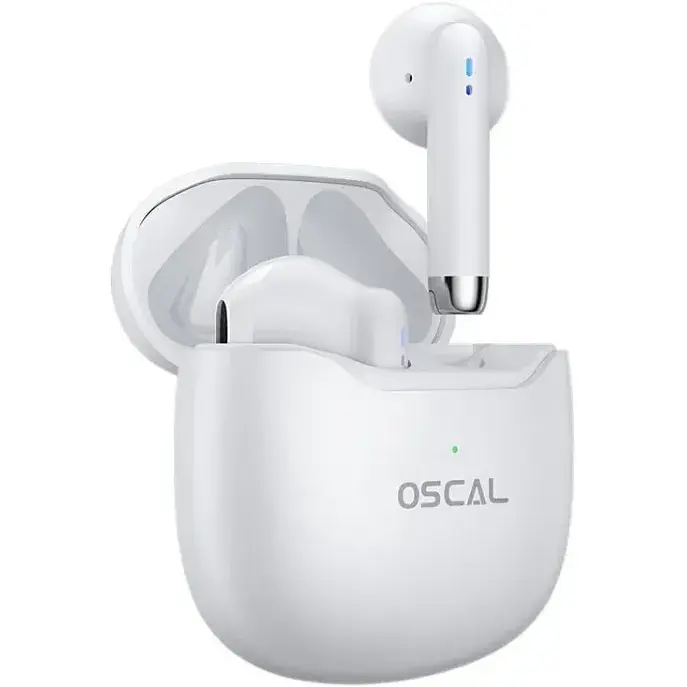 Навушники TWS Oscal HiBuds 5 White UA - фото 2