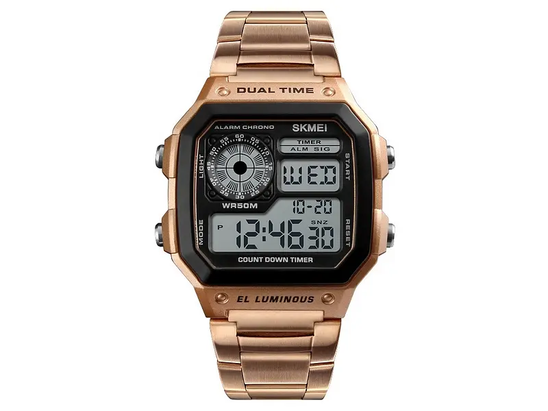 Наручний годинник 1335RG Rose Gold Skmei acs0030804 - фото 2