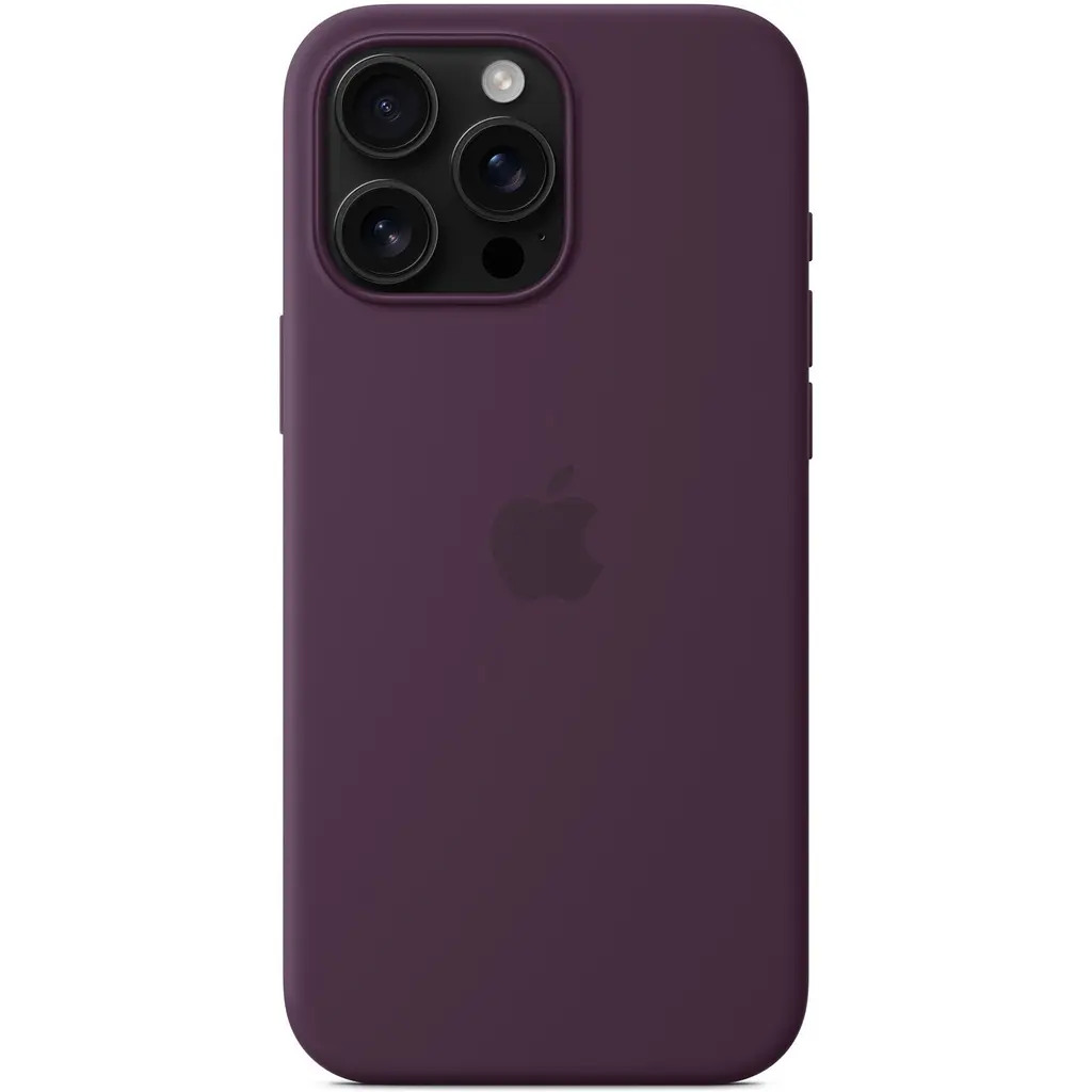 Чохол-накладка Apple Silicone Case with MagSafe для Apple iPhone 16 Pro Max Plum (MYYW3) - фото 2