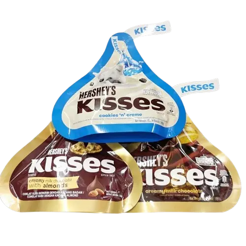 Шоколадні цукерки Hershey's Kisses Cookies 'n' Creme 82г - фото 8