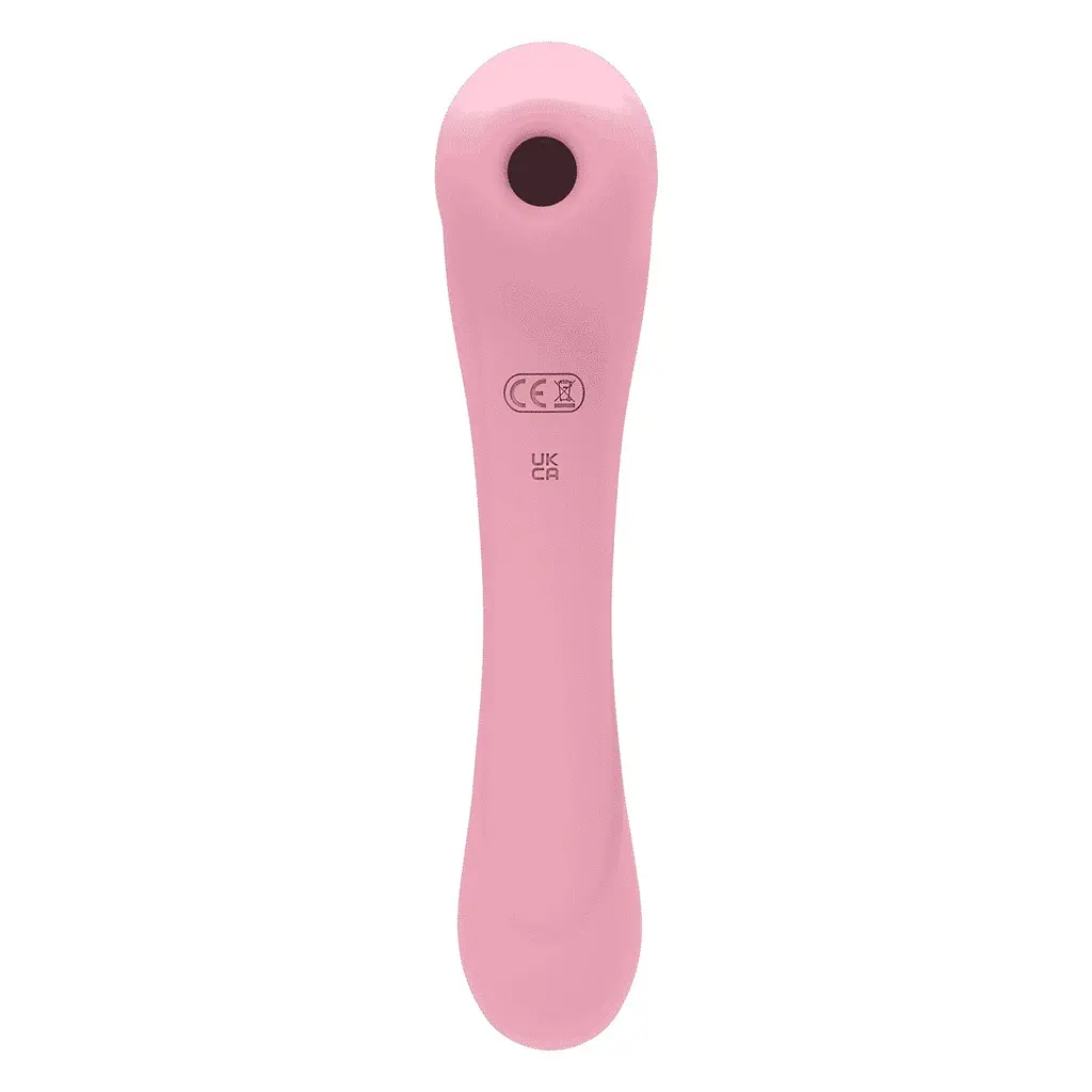 Вакуумный стимулятор клитора с вибрацией Femintimate Daisy Massager розовый - фото 2