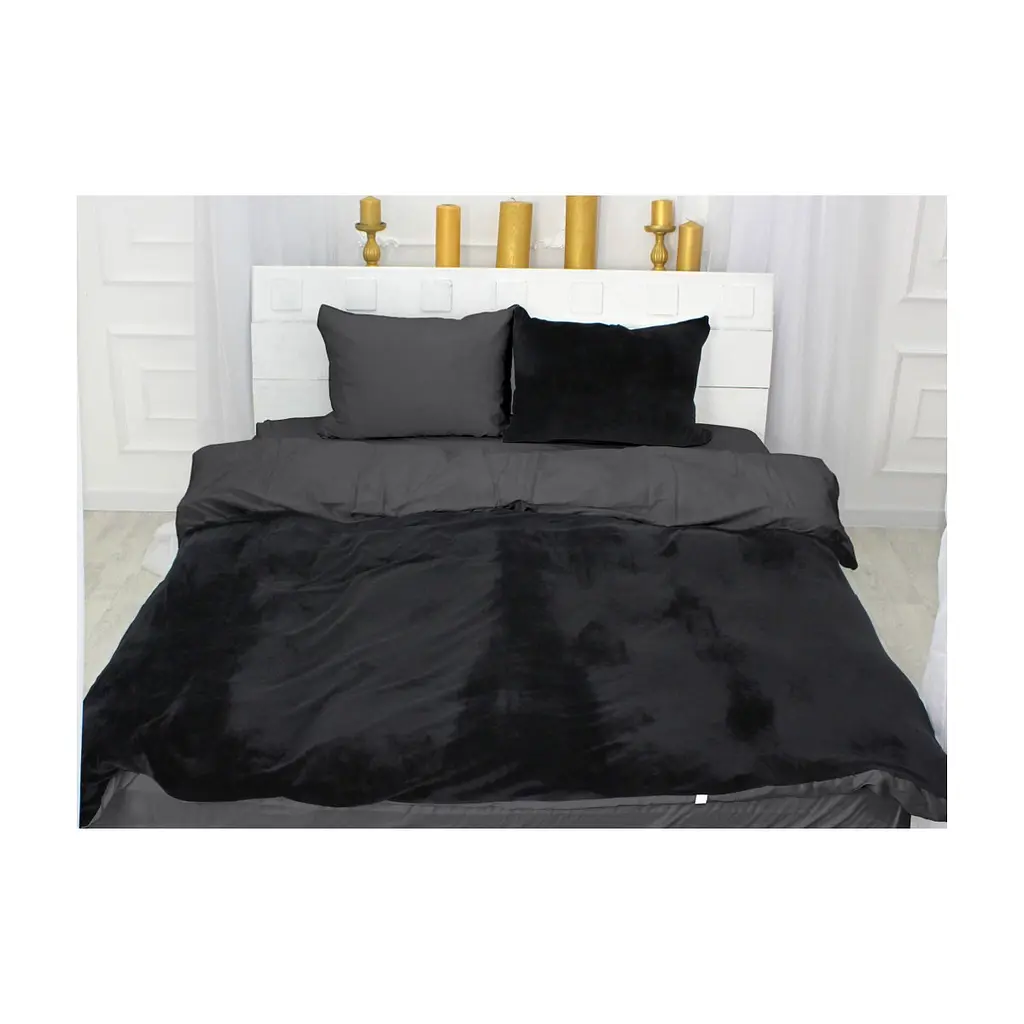 Постільна білизна MirSon Велюр Winter Delicate 28-0112 Nocciolo 220х240 (2200004052823)