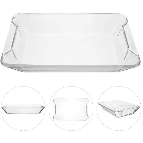 Деко для запікання Firex 3.6 л термоскло 236831-3.6 (35841) - фото 4