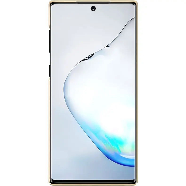 Чохол-накладка Nillkin Super Frosted Shield Case Samsung Galaxy Note 10 SM-N970 Gold - фото 2