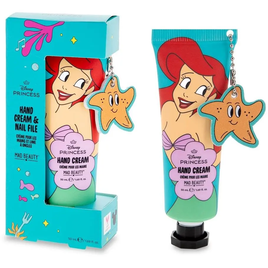 Крем для рук Mad Beauty Disney Princess Express Yourself Ариэль с пилочкой 50 мл - фото 2