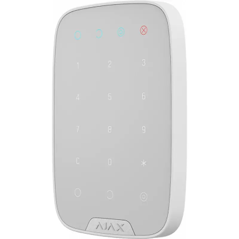Клавіатура до охоронної системи Ajax KeyPad white - фото 2