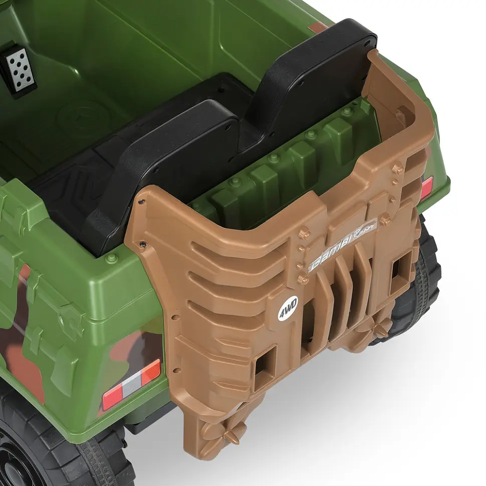 Дитячий електромобіль-танк Bambi Racer M 4862BR-5 до 30 кг - фото 2