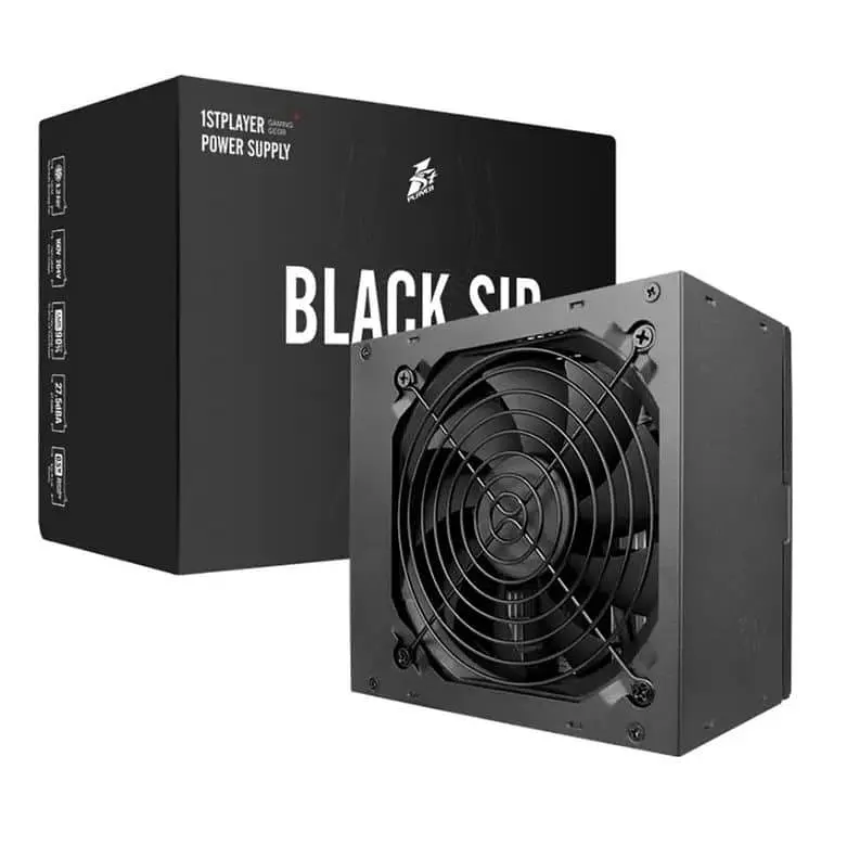 Блок питания 1stPlayer Sir 500W 80+ White (PS-500EUW-BS) Black Б/у - фото 6