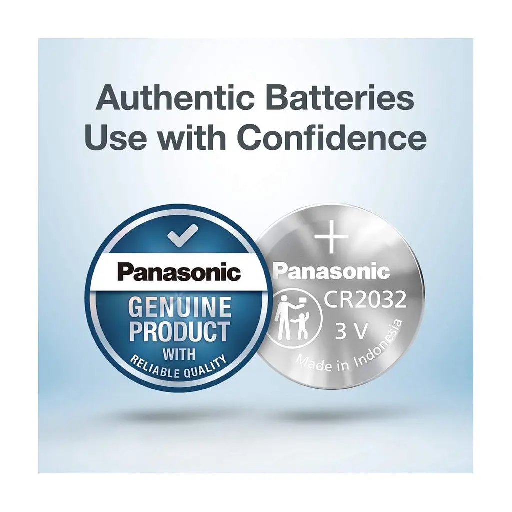 Батарейка CR 2032 Lithium 1pcs Blister Panasonic (CR-2032PT/1B) - фото 3