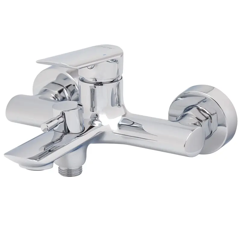 Змішувач для ванни з коротким зливом Koer KB-40028-01 KR5305 Хром - фото 3