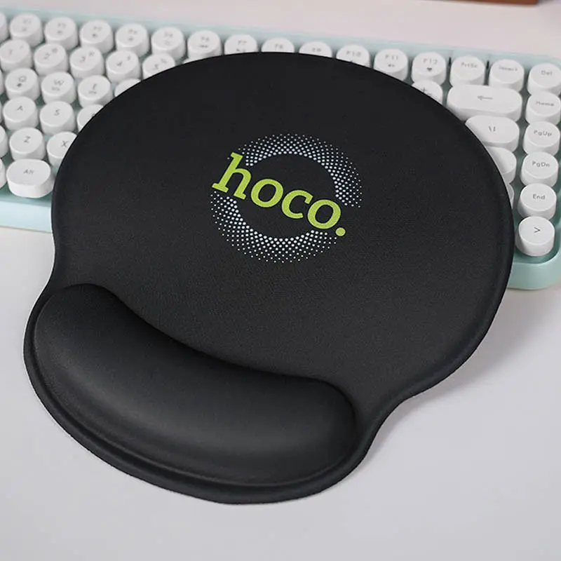 Килимок для мишки Hoco GM30 (230x215mm) with wrist rest Black - фото 6