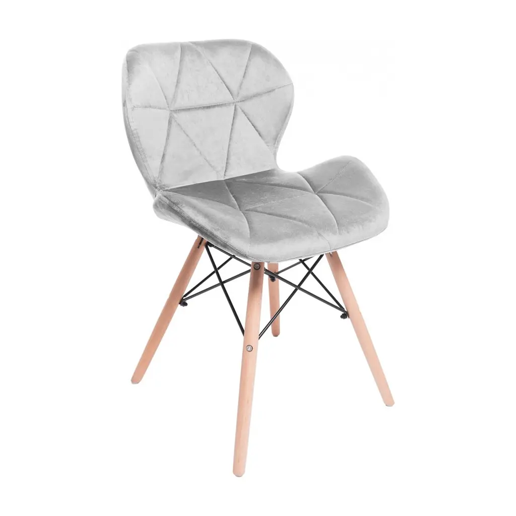 Кухонний стілець GT Racer X-D27 Velvet Gray - фото 6