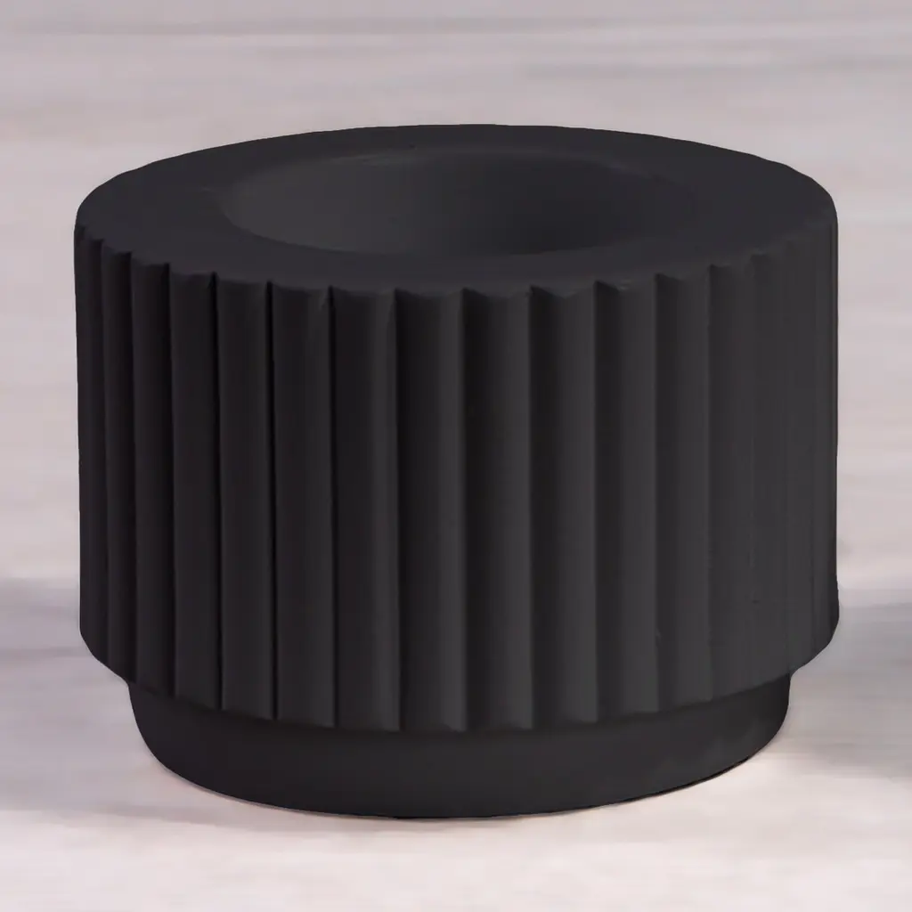 Свічник круглий МВМ My Home SK-37 74х55 мм (SK-37 BLACK) - фото 3