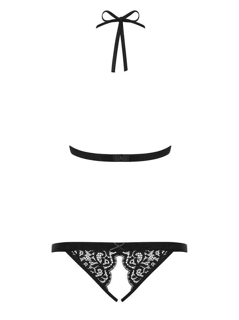 Боді Obsessive 831-TED-1 S/M чорний - фото 6