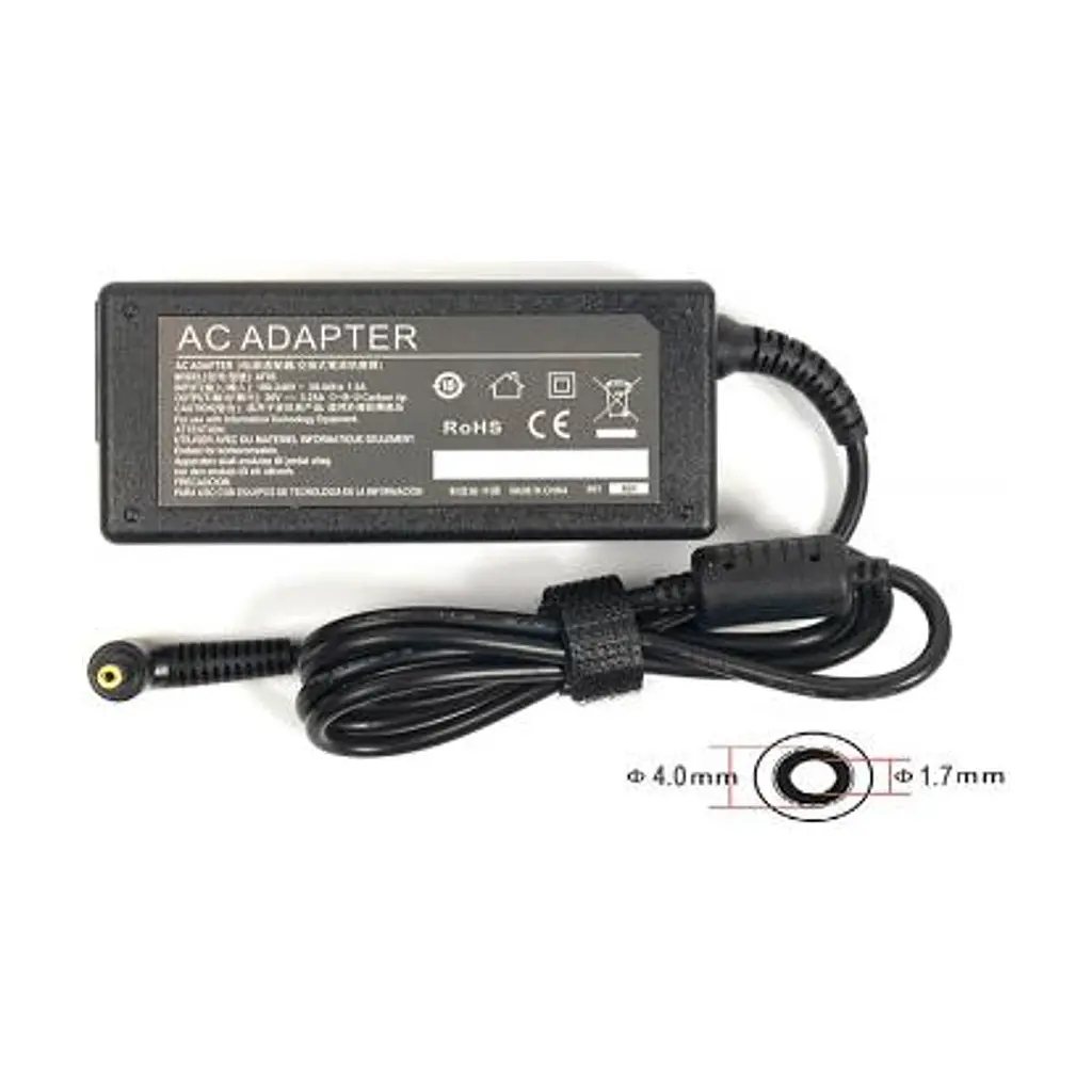 Блок живлення до ноутбуку PowerPlant IBM/LENOVO 220V, 20V 65W 3.25A (4.0*1.7) (IB65H4017)