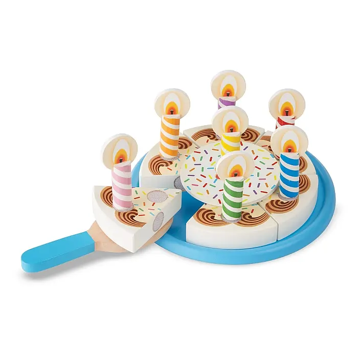 Деревянный игровой набор Melissa&Doug День рождения-торт (MD10511) - фото 3