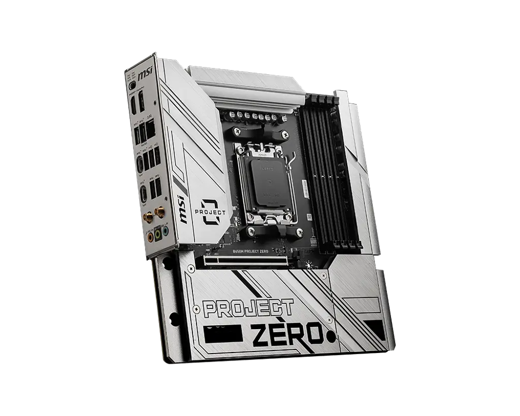 Материнська плата MSI B650M Project Zero Socket AM5 (B650M PROJECT ZERO) - фото 2