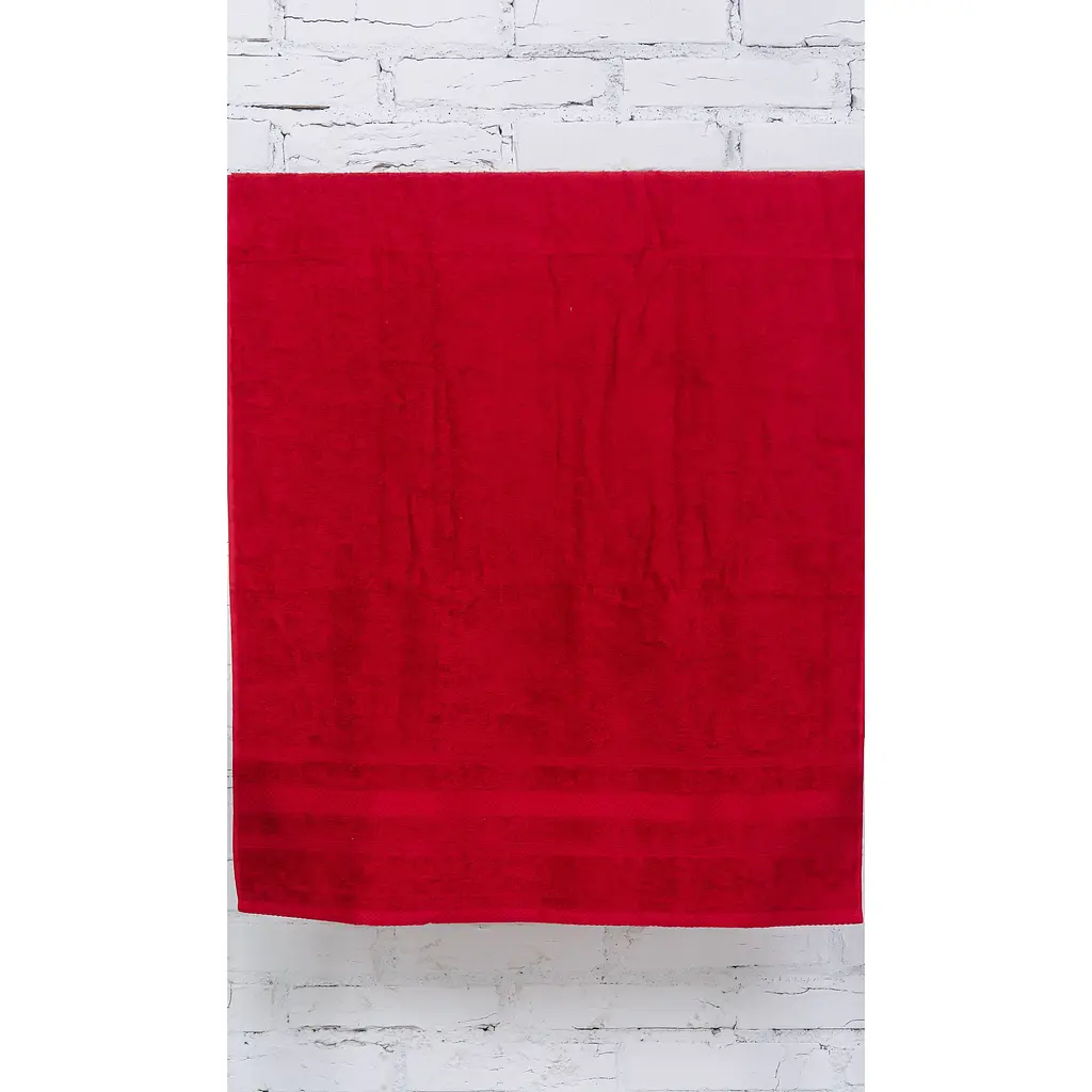 Банний рушник №5000 SoftNess Bordo, 90х50 см (2200003181821) - фото 2