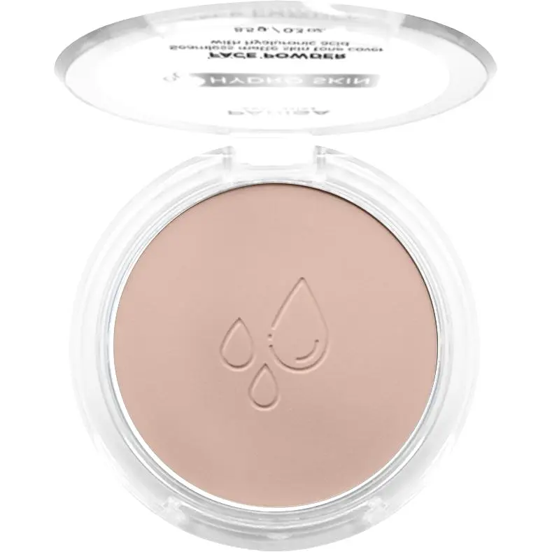 Пудра для лица Parisa Hydro Skin Face Powder with Hyaluronic acid PHP-04 №03 Nude beige 8.5 г - фото 2