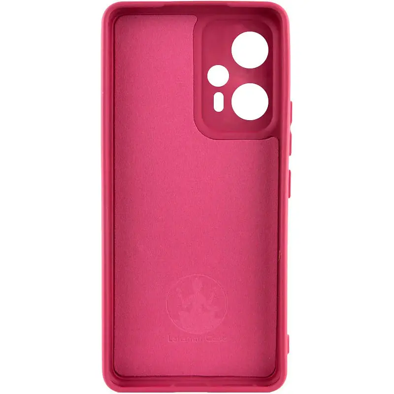 Чехол Lakshmi Full Camera Silicone Cover для Poco F5 / Redmi Note 12 Turbo Marsala [92223] - фото 2