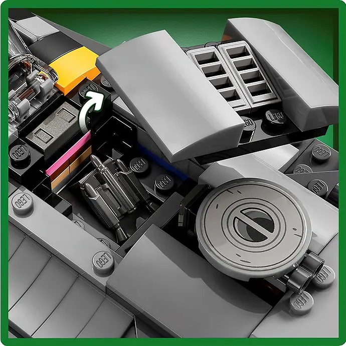 Конструктор LEGO Star Wars Мандалорський зоряний винищувач N-1 412 деталей (75325) - фото 7