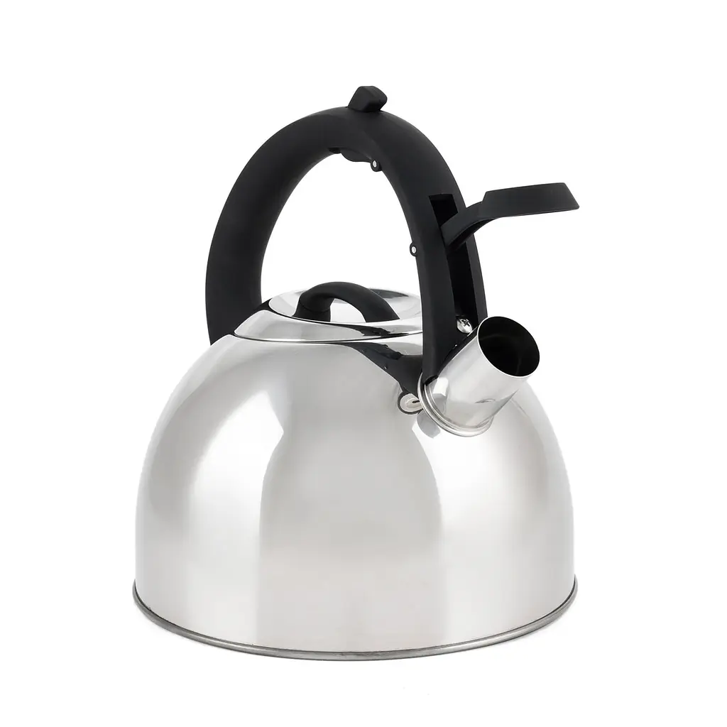 Чайник Holmer зі свистком, 2,5 л, сріблястий (WK-1425-BSSS Memory) - фото 6