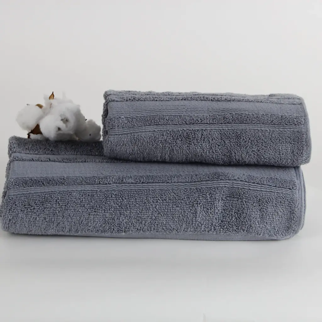 Рушник махровий ТЕП Fancy Medium Grey 50x90 см сірий - фото 2