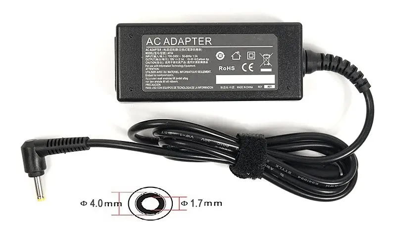 Блок живлення для ноутбуків PowerPlant HP 220V, 19V 40W 2.1A (4.0*1.7) (HP40F4017)