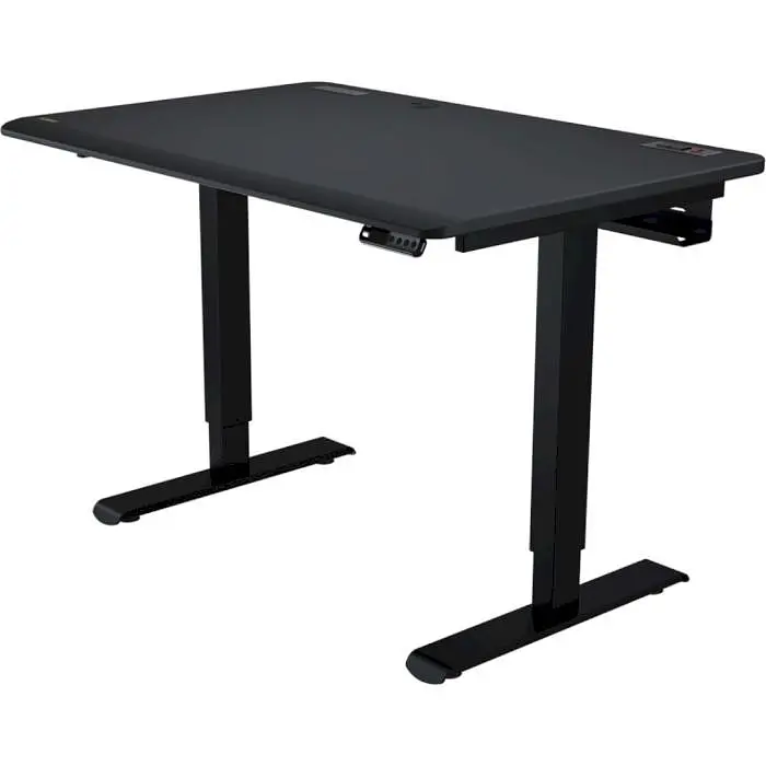 Геймерский стол Cougar Royal 120 Pro, стильниця 120 см, колир чорний (Royal 120 Pro Black) - фото 2