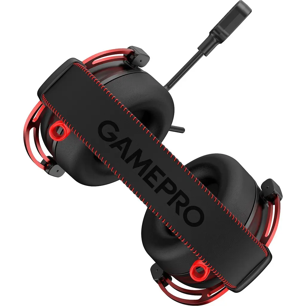 Игровые наушники GamePro Asgard Skald Origin HS850BR Black/Red [150894] - фото 7