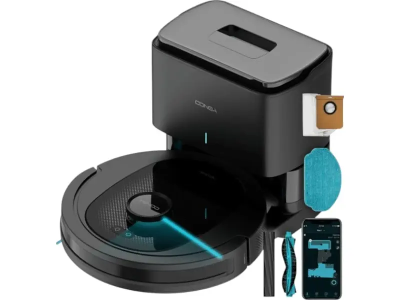 Робот-пилосос з вологим прибиранням Cecotec Conga 8490 Ultimate Ultra Power Home - фото 3