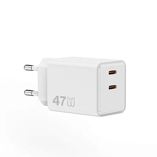 Мережевий зарядний пристрій Wiwu Cube 67W 2C+A GaN Fast Charger Wi-G026 EU White (6977703656800) - фото 4