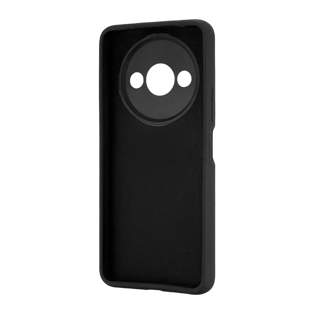 Чохол Silicone Case Xiaomi Redmi A3 4G/Poco C61 4G/Redmi A3X Black - фото 2