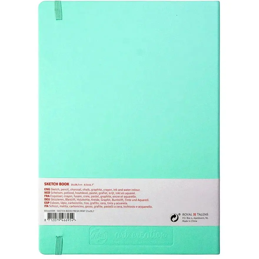 Блокнот для графики Royal Talens Art Creation А4 140г/м2 80л Fresh Mint - фото 3