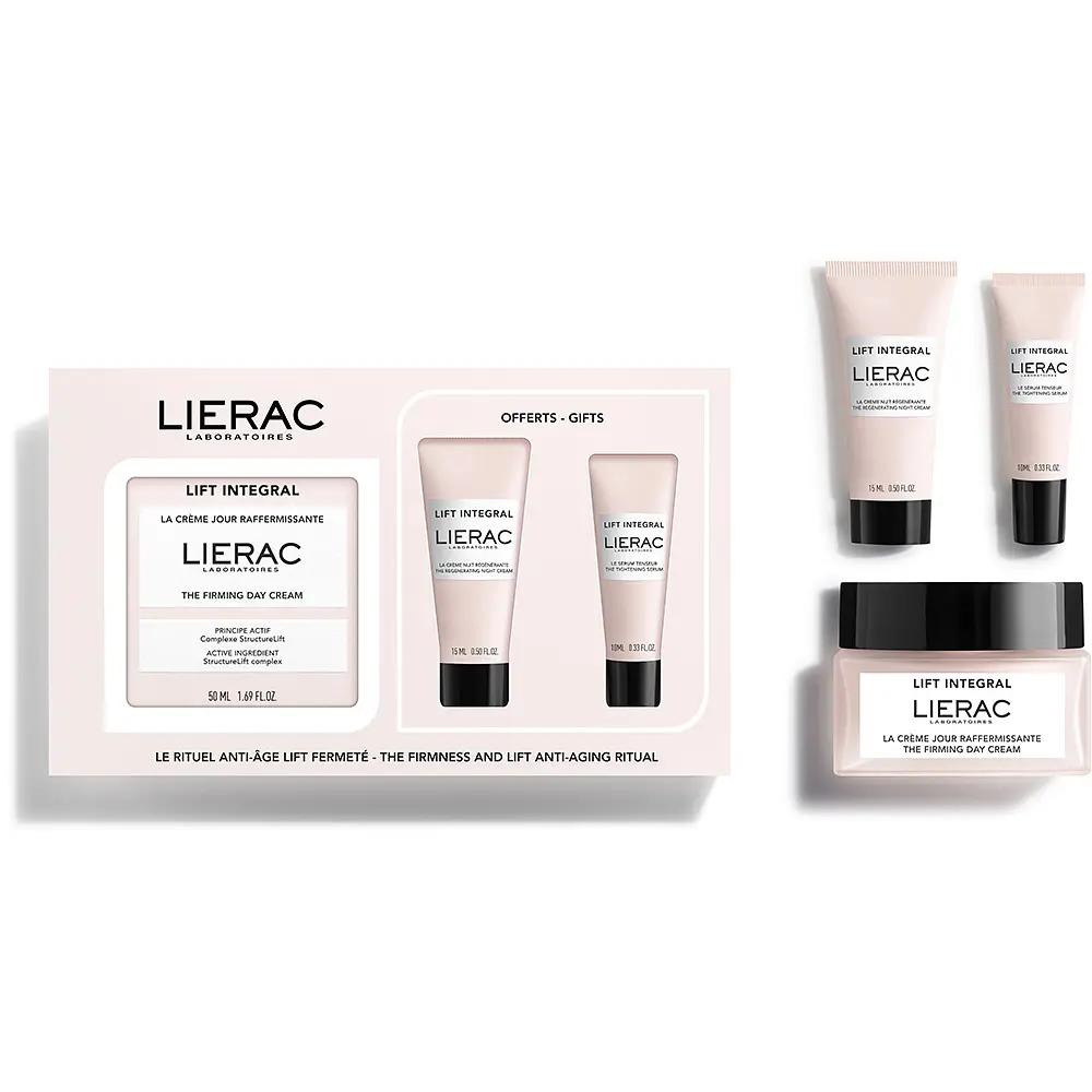 Подарунковий набір Lierac Lift Integral денний крем 50 мл + нічний крем 15 мл + сироватка 10 мл - фото 2