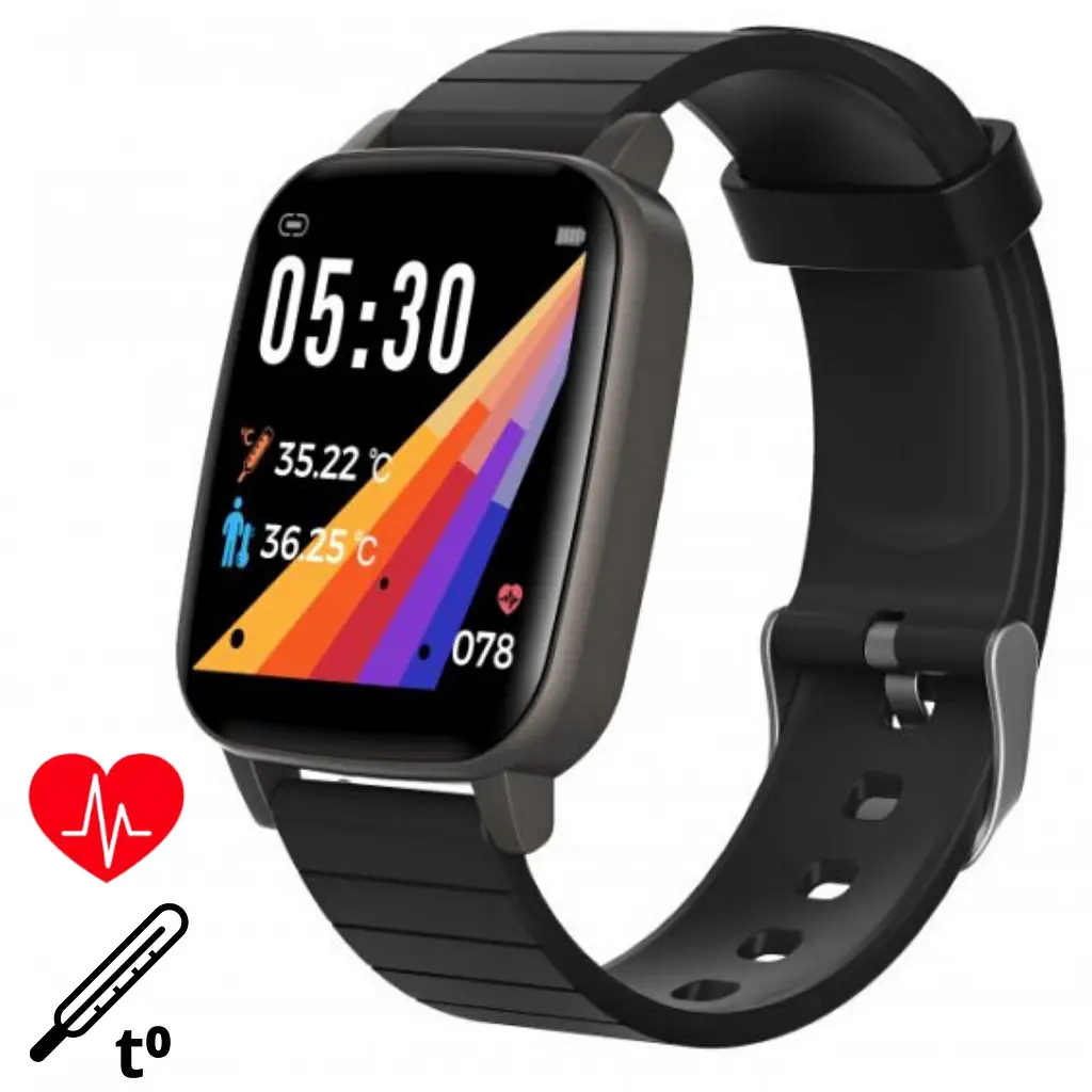 Смарт годинник KMITX T21 Black - фото 2