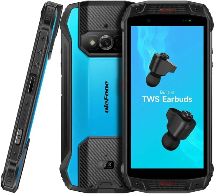 Смартфон Ulefone Power Armor 15 6/128GB Global NFC (Blue) - фото 4