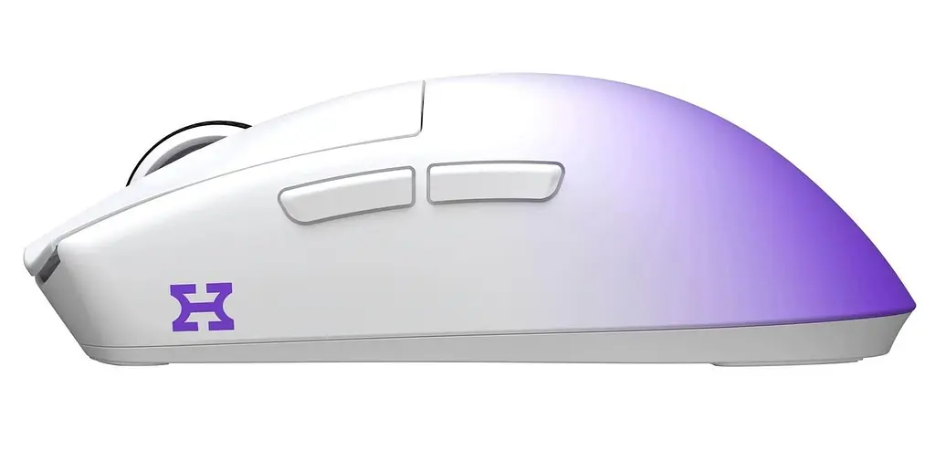 Миша HATOR Hellyberry HM47 PRO wireless White Violet Gradient (HM47PRO_white_violet) - фото 2