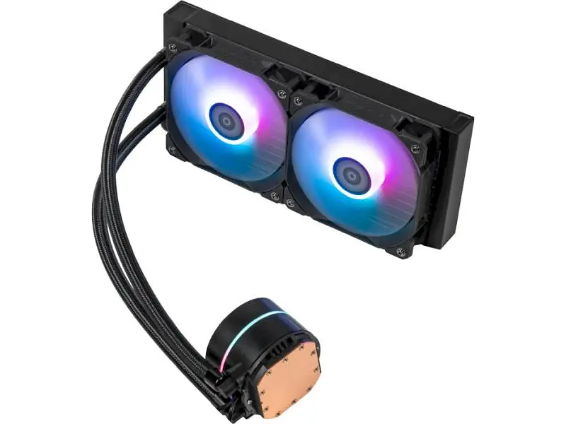 Водяне охолодження QUBE ZT-240 Black - фото 5
