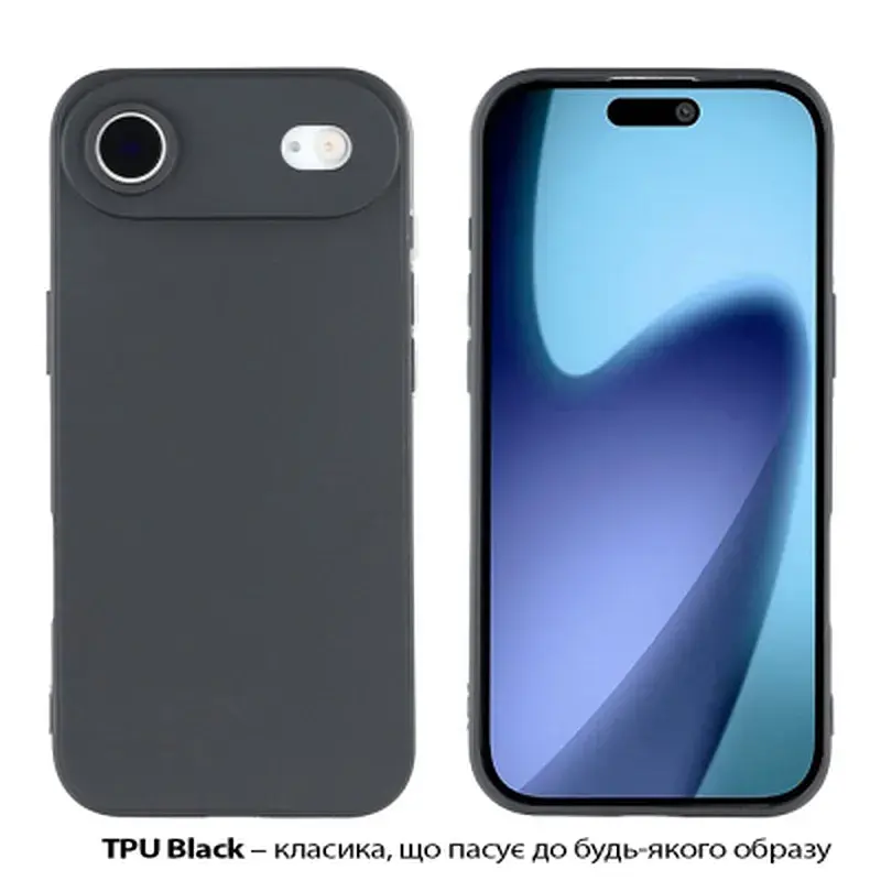 Чохол до мобільного телефона BeCover Apple iPhone 17 Air Black (713758) - фото 2